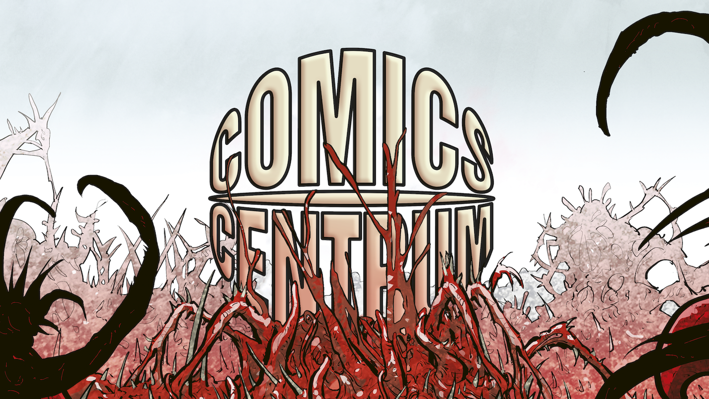 Spread Promo KyleStrahm logoComicscentrum