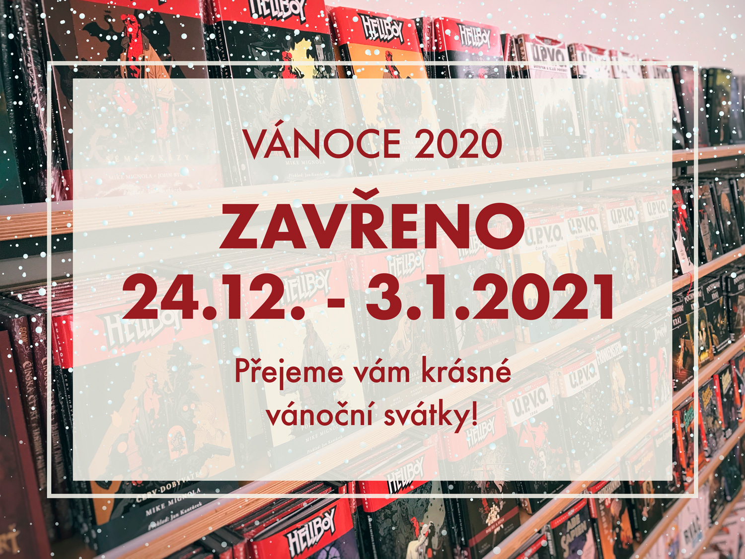 zavreno vanoce 2021