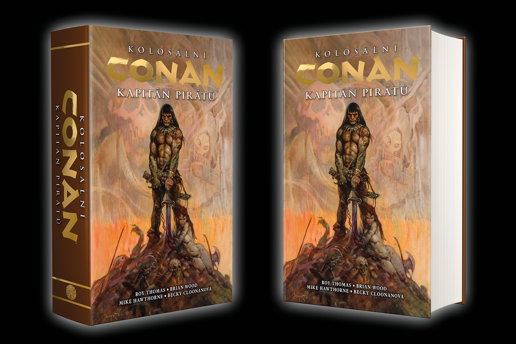 conan pirat obe cerna